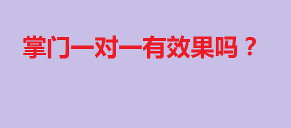 掌门一对一有效果吗?掌门一对一的收费标准