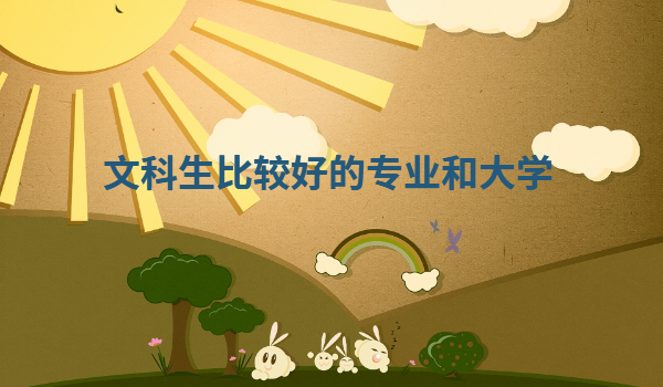 文科专业好还是理科专业好,文科生比较好的专业和大学有哪些