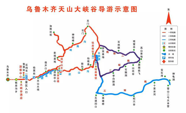 【新疆旅游线路】新疆各地旅游线路图大全!太详细了，值得收藏!_旅游帮手网