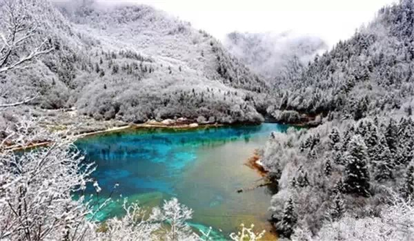 【九寨沟什么时候下雪】九寨沟下雪之后的样子,美翻了!
